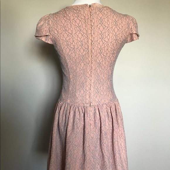 Vintage 90s Fit & Flare Mini Dress - Picture 8 of 8